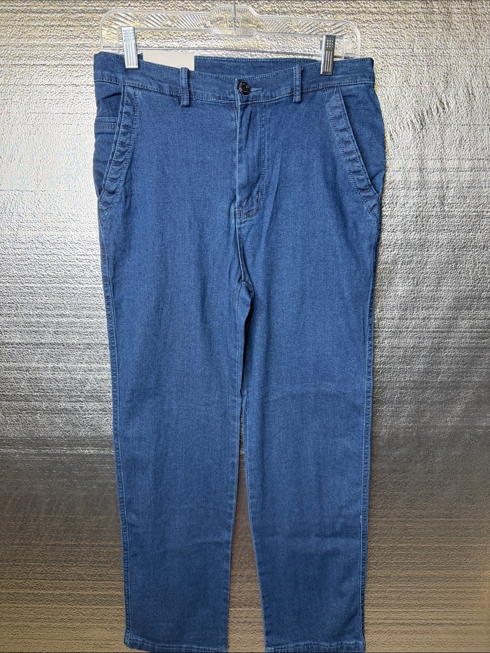 Relaxed Fit Men's Denim Jeans in Blue